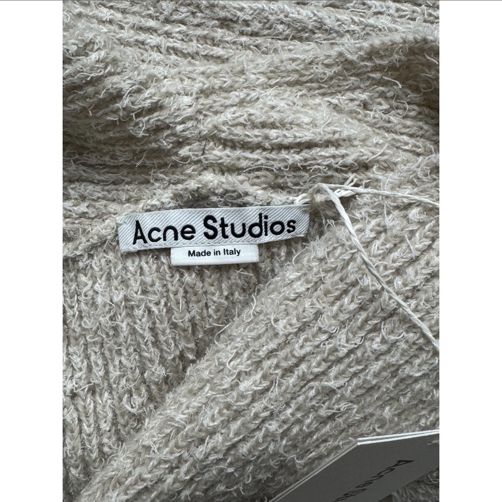 Acne Studios Distressed Ribbed Knit Dress - Picture 13 of 16